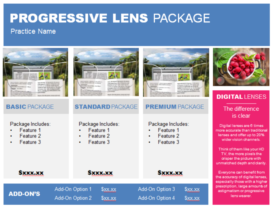 Progressive Lens Mat Image